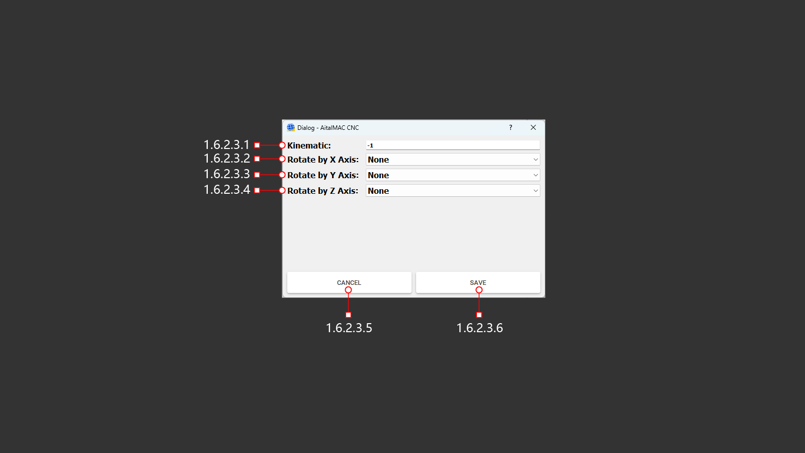 Add Kinematic preview setting window